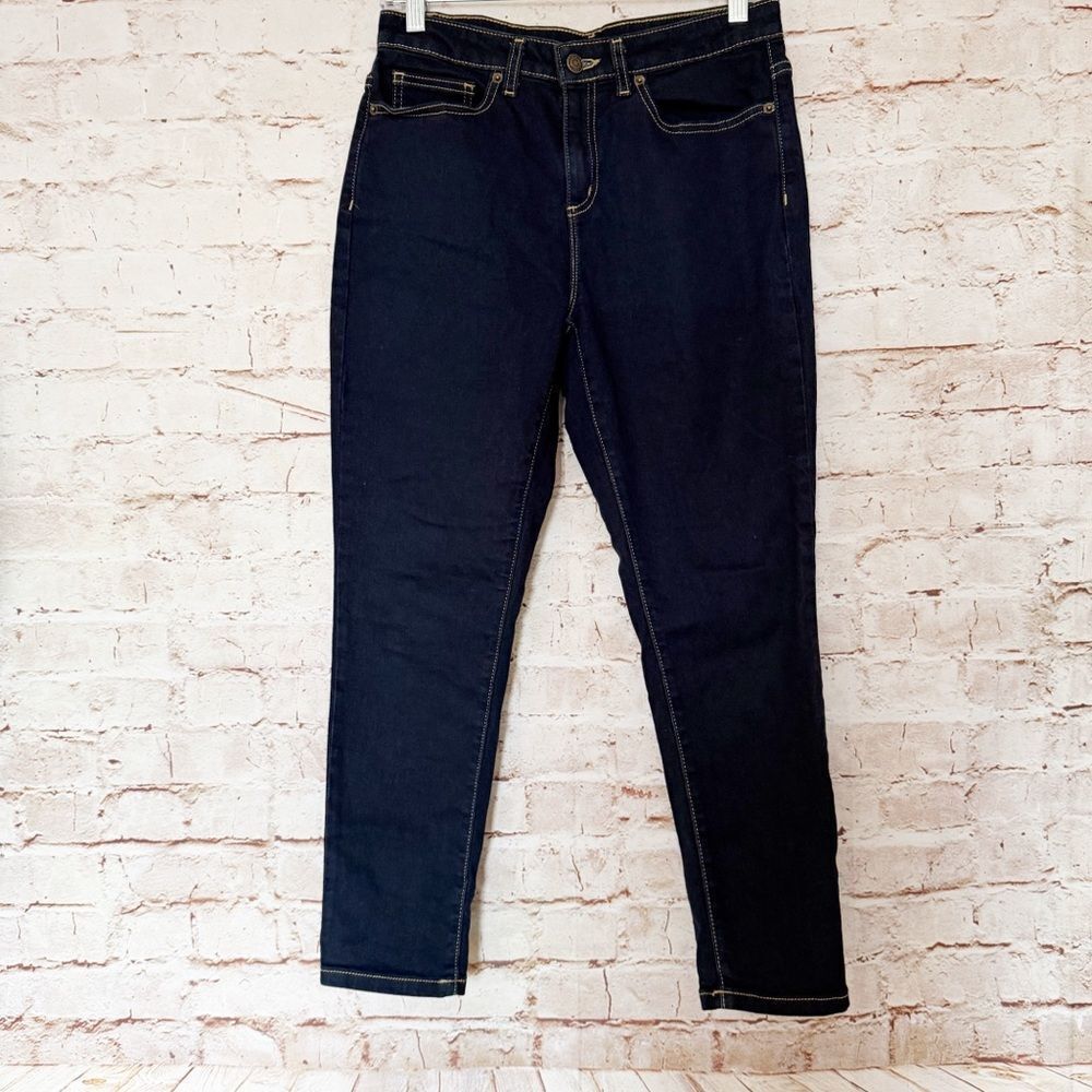 Michael Kors ankle cropped stretch jeans